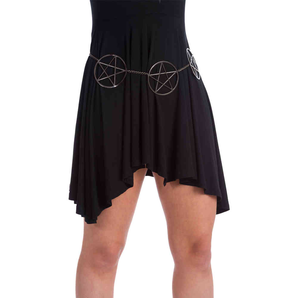 Dancing Days - POISONFLOWER CHAIN Taille riem - Zilverkleurig